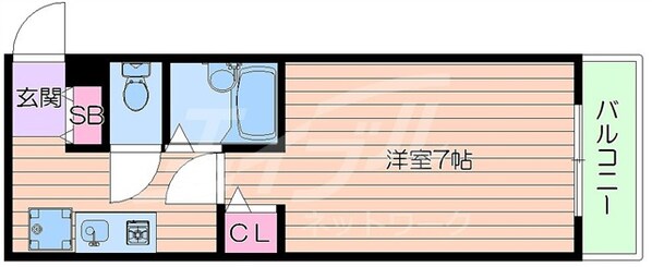 サンメゾン吹田の物件間取画像